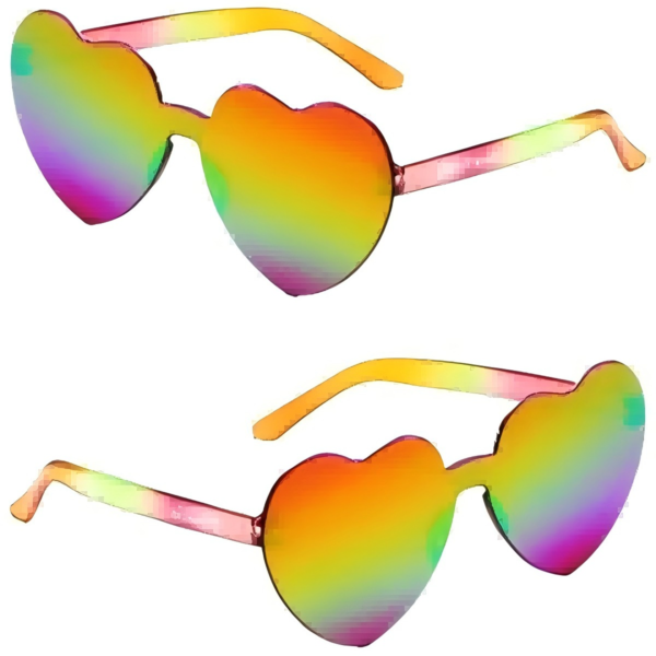 Heart Rainbow Sunglasses