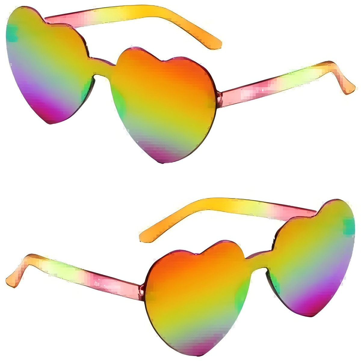 Heart Rainbow Sunglasses