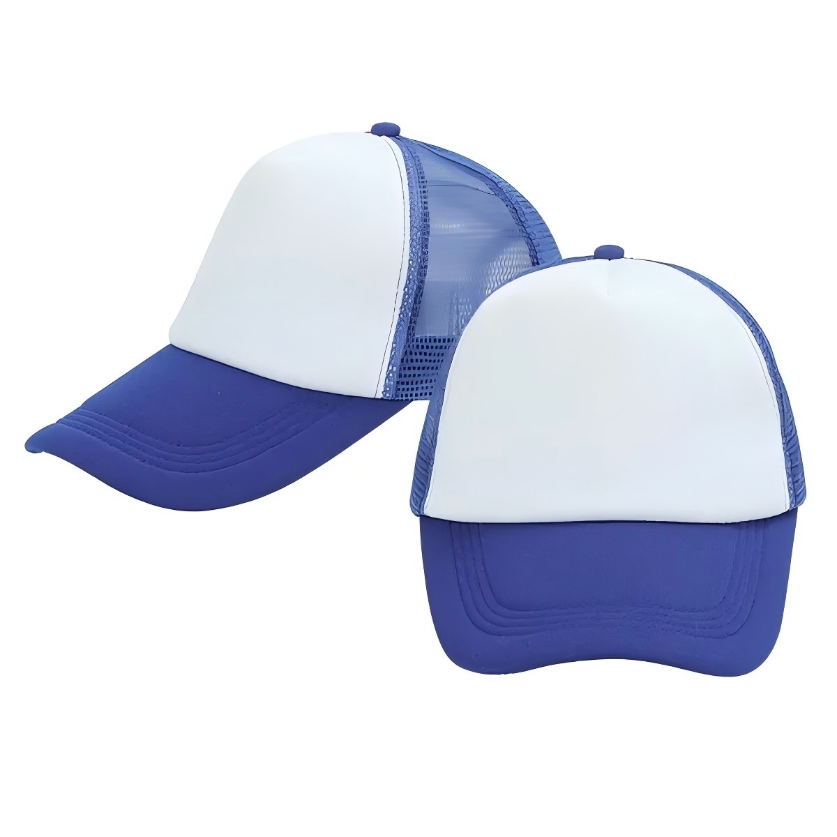 Two Tone Foam Trucker Mesh Cap - Image 2