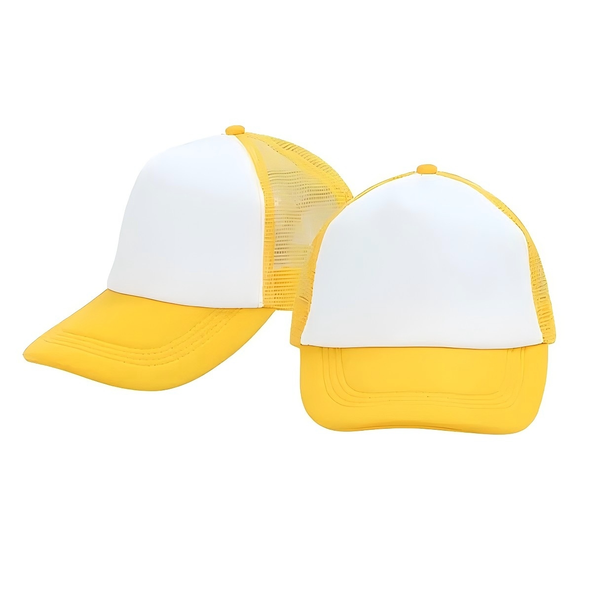 Two Tone Foam Trucker Mesh Cap - Image 3