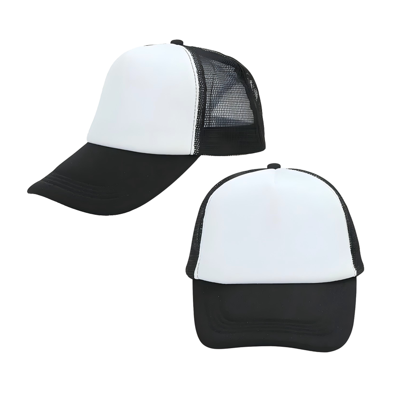 Two Tone Foam Trucker Mesh Cap - Image 5