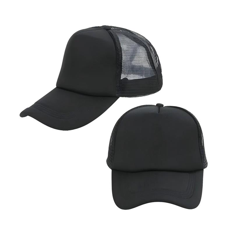 Two Tone Foam Trucker Mesh Cap - Image 6