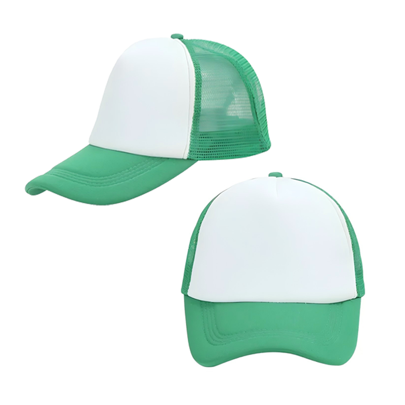 Two Tone Foam Trucker Mesh Cap - Image 7