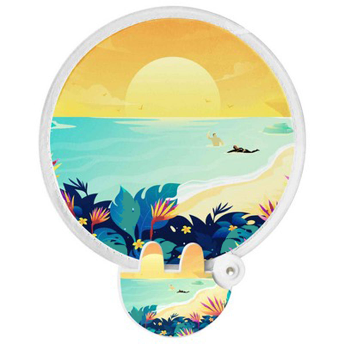 10" Foldable Flyer Hand Fan(MOQ 100) - Image 5