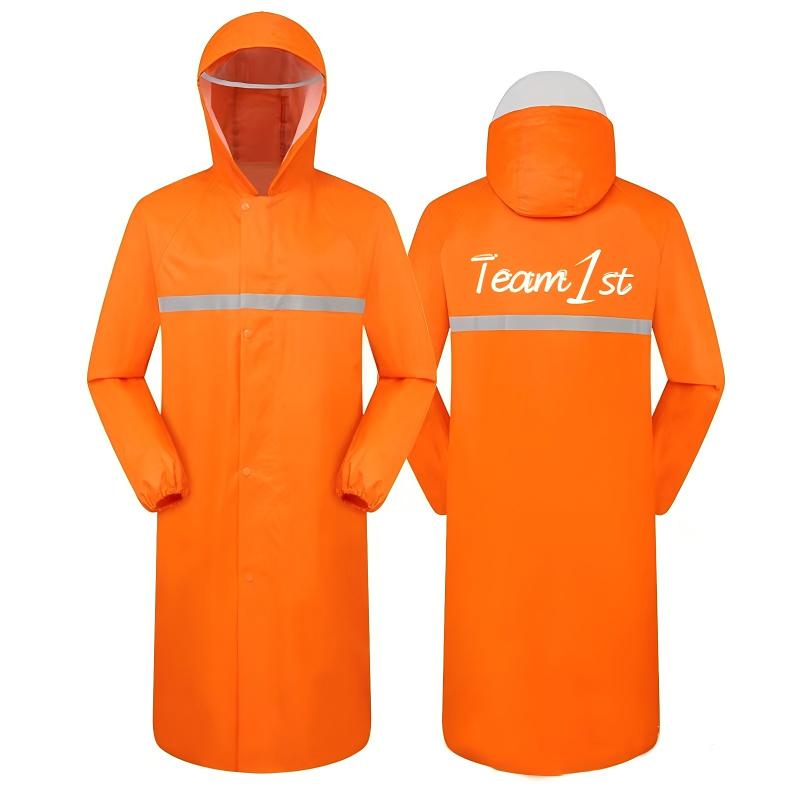High-Visibility Rain Jacket