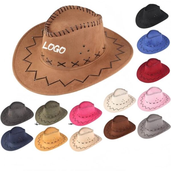 SUS3381 Felt Western Tassel Hat