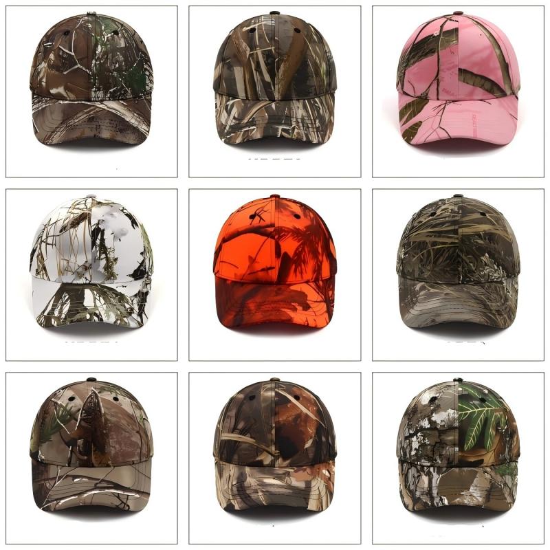 Poly Twill 6-Panel Camo Baseball cap - Image 3
