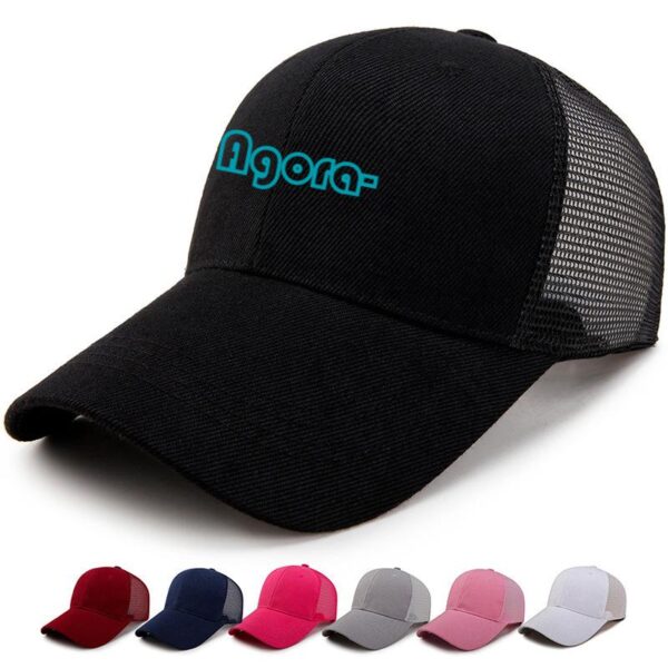 Mesh Snapback Contrast Cap