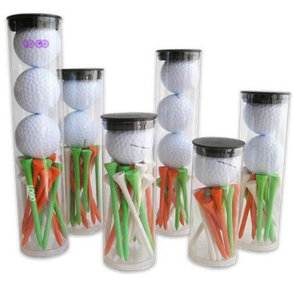 Golf Ball, Marker, Poker Chip & Tee Set