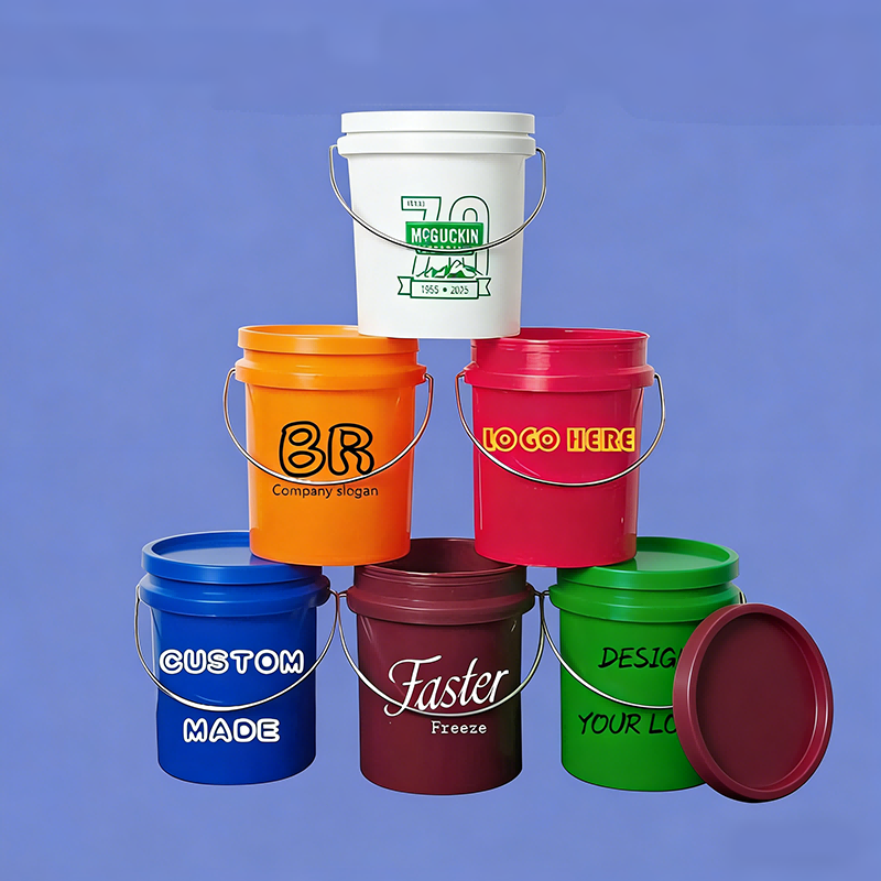 Compact mini "5 Gallon" 14OZ Pail With lid