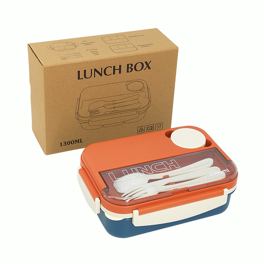 Lunch Box with Cutlery - Image 3