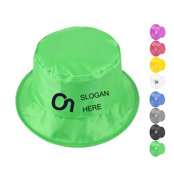 SAS012 Foldable Custom Polyester Cap With Pouch