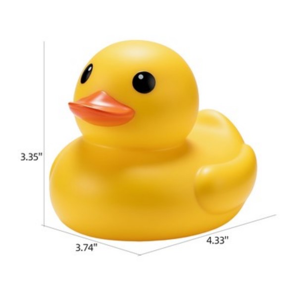 2'' Rubber Ducks Beach/Bath Toy - Image 4