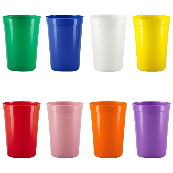 16 oz. Reusable Plastic Stadium Cup - Image 5