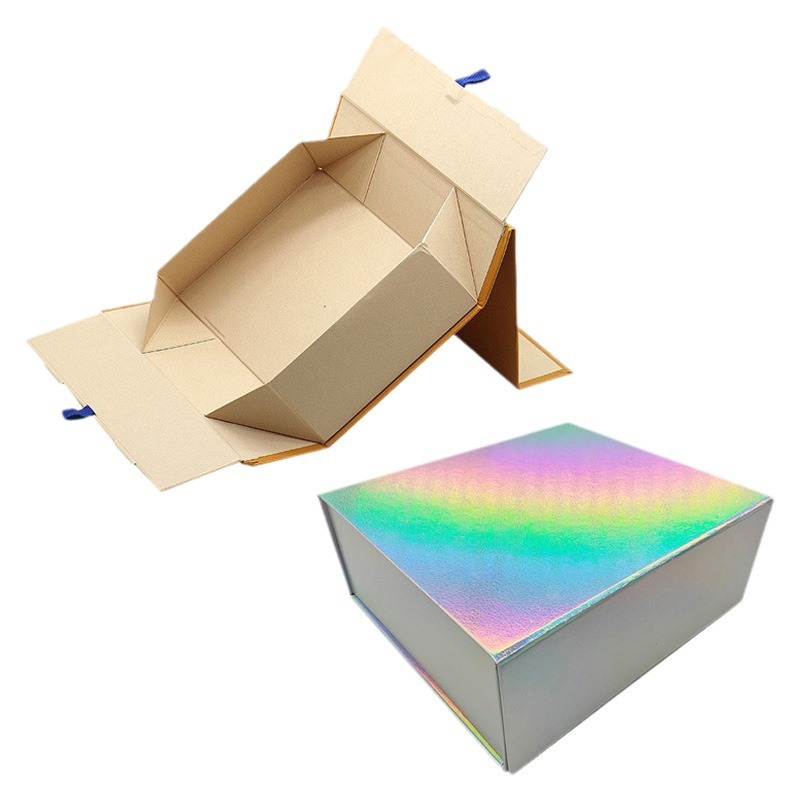Full Color Foldable Magnetic Closure Promotional Gift Box - Image 2