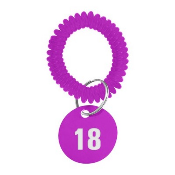 Customized EVA Candy Colored Storage Keychain - Image 10