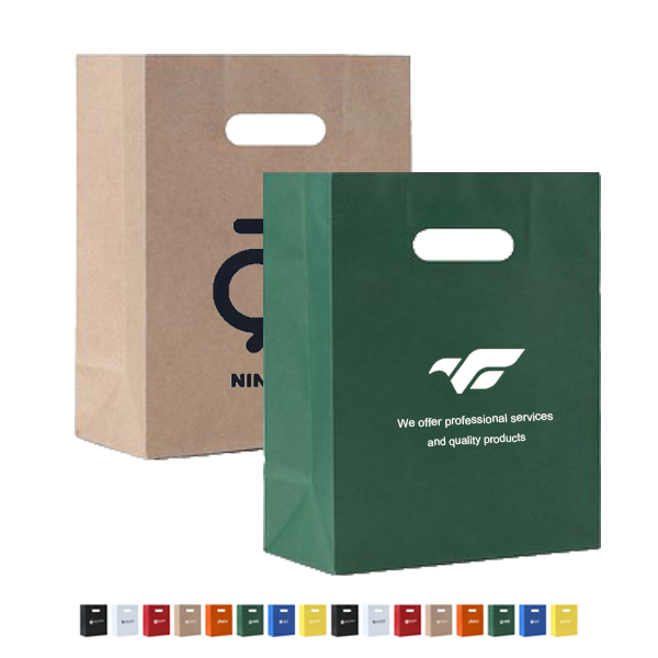 SAS057 250gsm Vertical White Cardboard Tote Bag