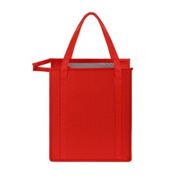 Non Woven Aluminum Foil Zipper Insulation Bag (13'' L x 15'' W x 10'' H) - Image 5
