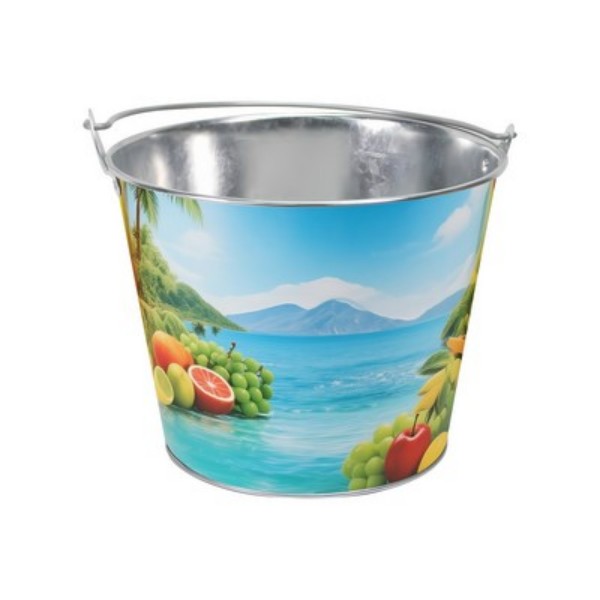Custom Full Color 170OZ Metal Beer Ice Bucket - Image 9
