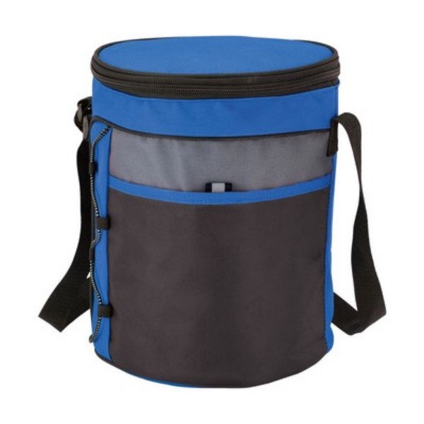 600D Oxford Cloth Single Shoulder Cylindrical Cooler Bag - Image 4