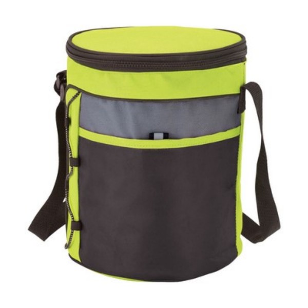 600D Oxford Cloth Single Shoulder Cylindrical Cooler Bag - Image 5