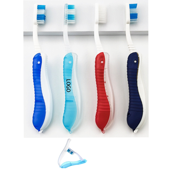 SAS099 Foldable Portable Hotel Travelling Plastic Toothbrush