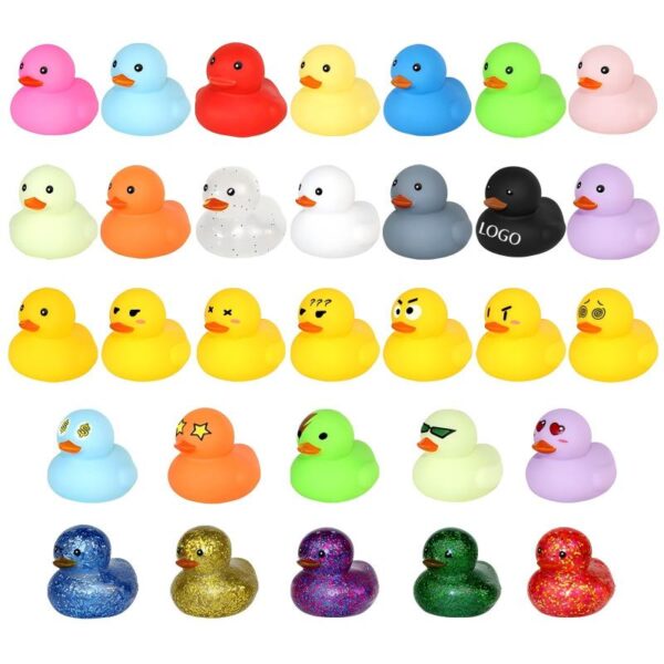 Shimmering Rubber Duckies