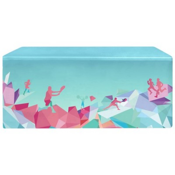 Custom 6ft Full Color Stretch Tablecloth - Image 4