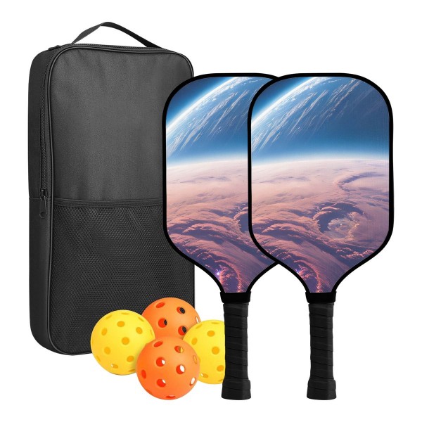 Custom Full Color Pickleball Racket Paddle & Ball Set w/ Carrying Bag - Image 8