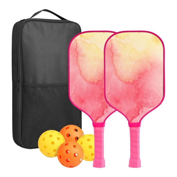 Custom Full Color Pickleball Racket Paddle & Ball Set w/ Carrying Bag - Image 11