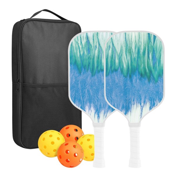 Custom Full Color Pickleball Racket Paddle & Ball Set w/ Carrying Bag - Image 14