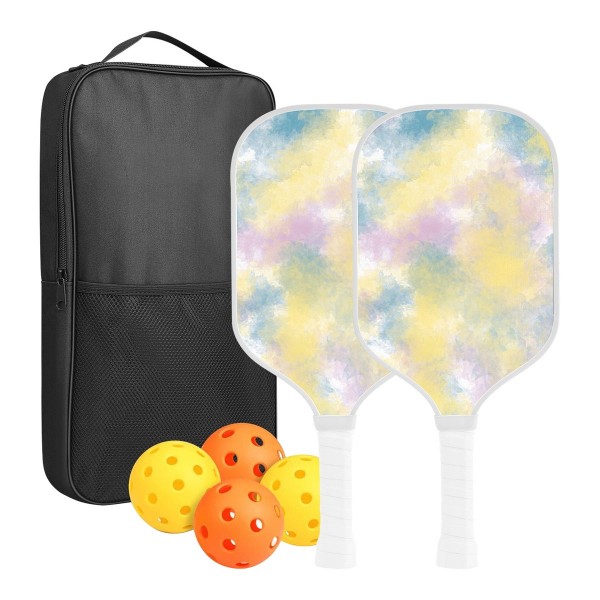 Custom Full Color Pickleball Racket Paddle & Ball Set w/ Carrying Bag - Image 15