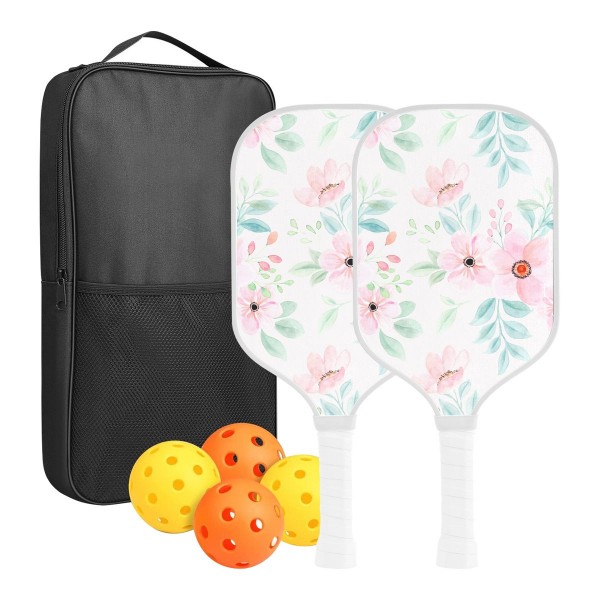 Custom Full Color Pickleball Racket Paddle & Ball Set w/ Carrying Bag - Image 5